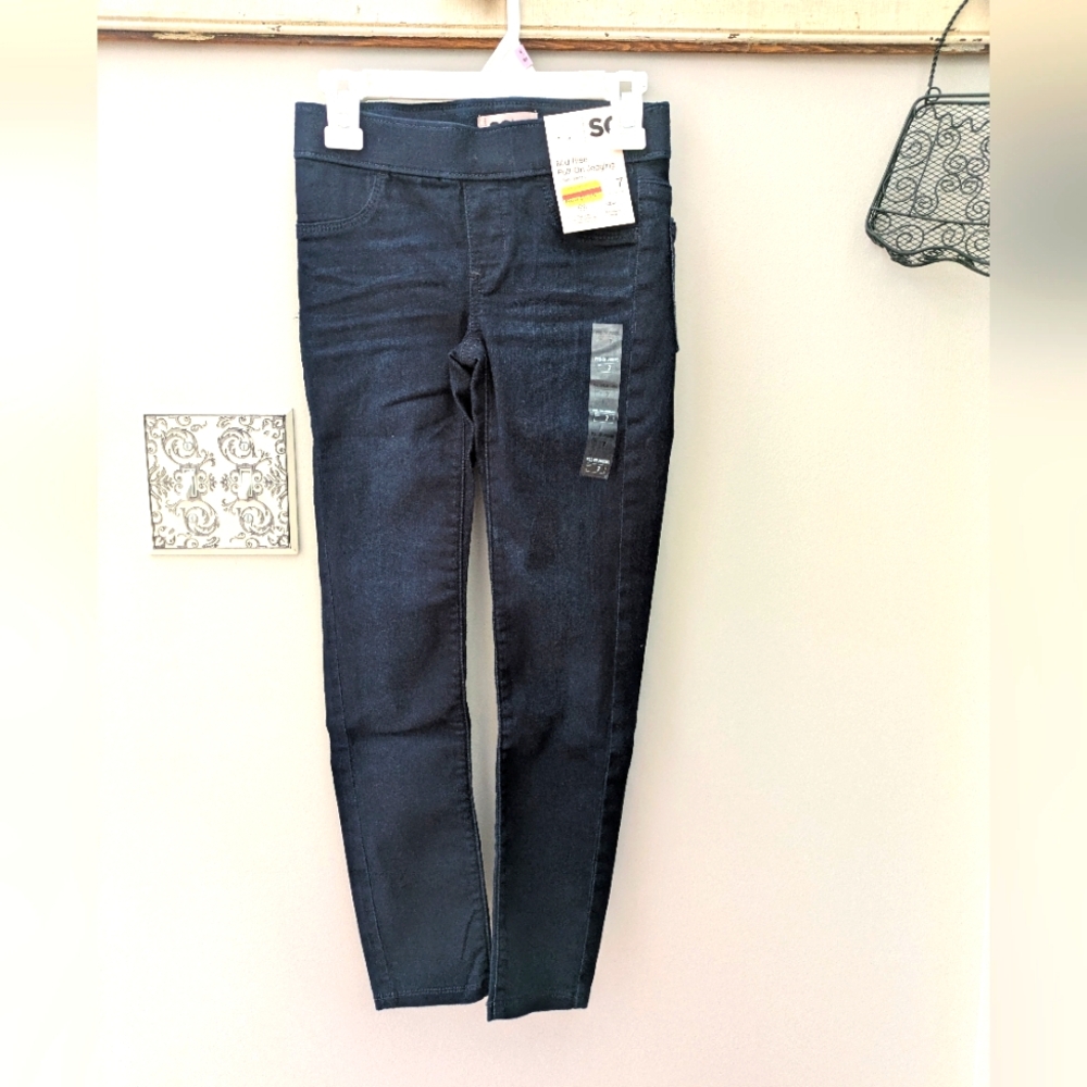 SO Girls Blue Jeggings